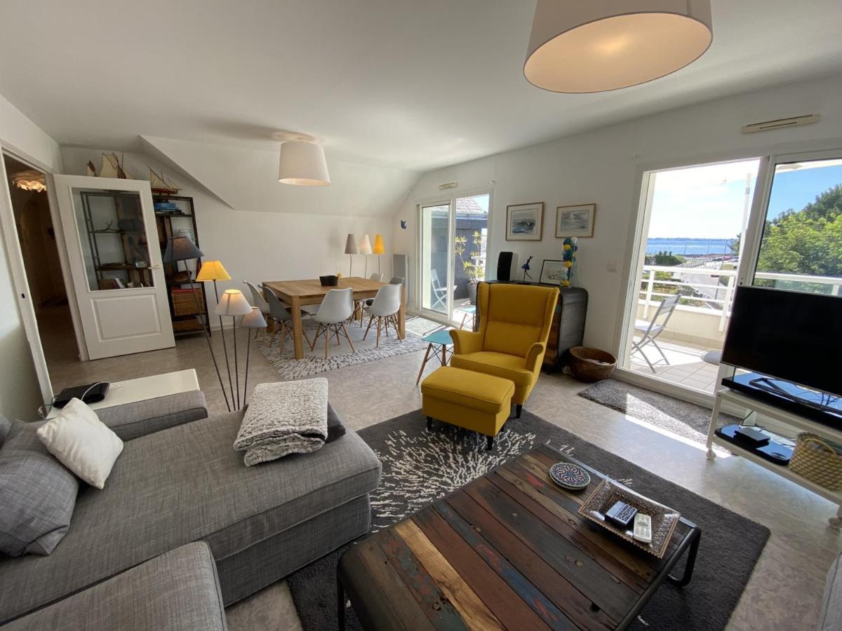 Larmor-Plage : Appartement T3 Avec Terrasse Et Garage - Fr-1-349-155 מראה חיצוני תמונה